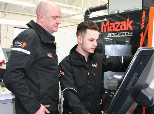 Mazak machine move